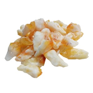 Citrine Point Rough & Polished Point Display Box Wt: 845g (8 Pcs ) Brazil